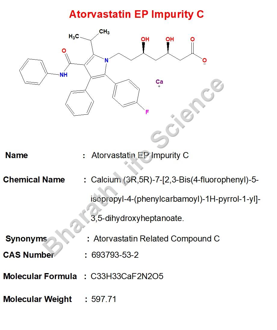 Atorvastatin EP  Impurity C